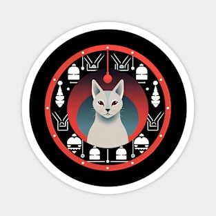 Egyptian Mau Cat Xmas Xmas Ornament, Love Cats Magnet